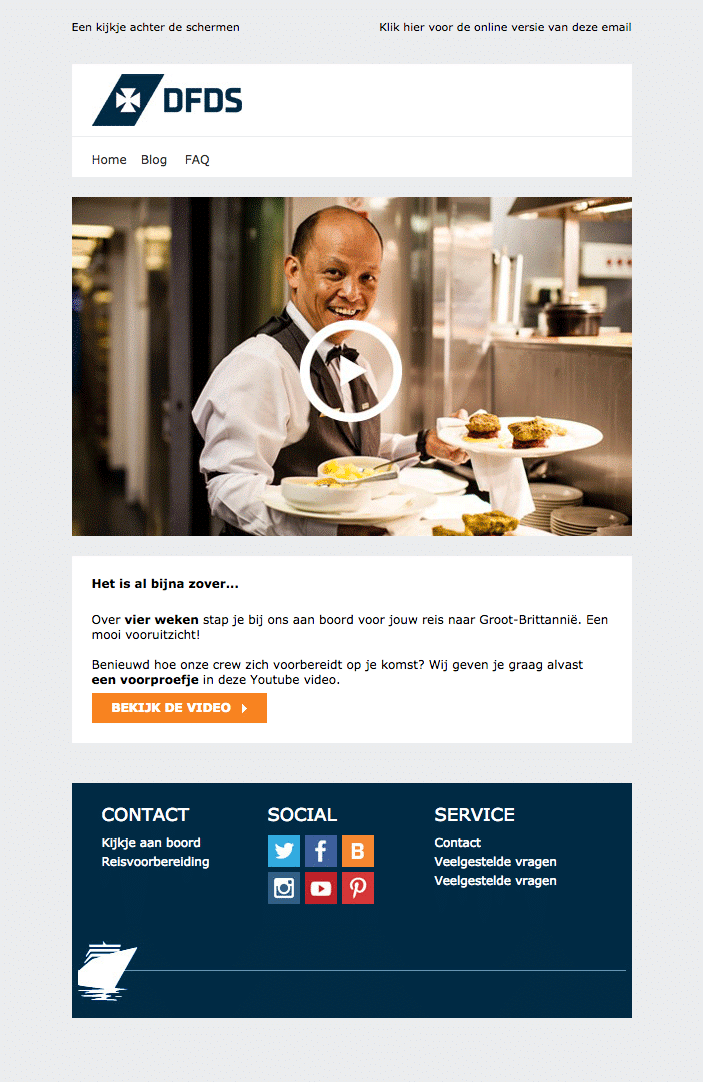 E-mailcampagne DFDS